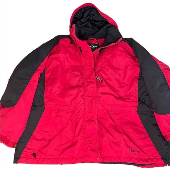 L.L. Bean Jackets & Coats Vintage Ll Bean Parka Red Winter Jacket